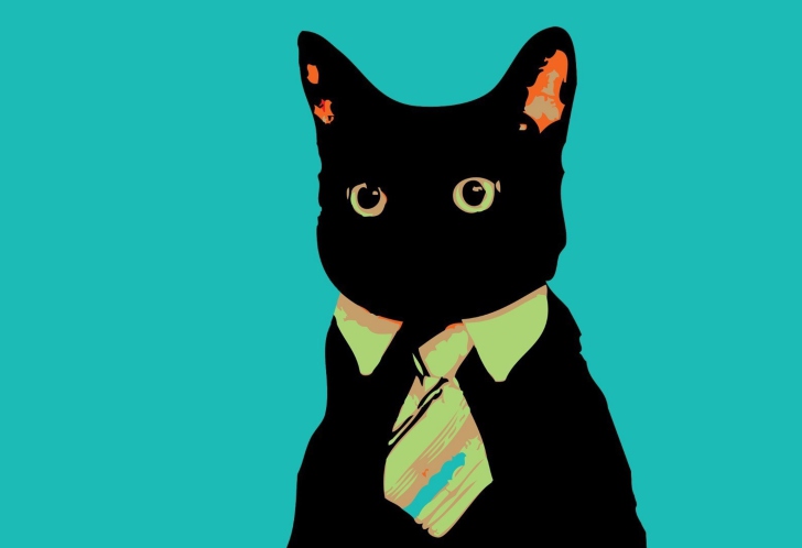 Cat Boss wallpaper