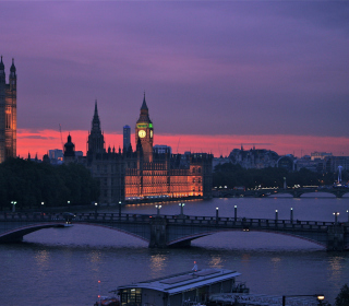London At Night - Obrázkek zdarma pro 1024x1024