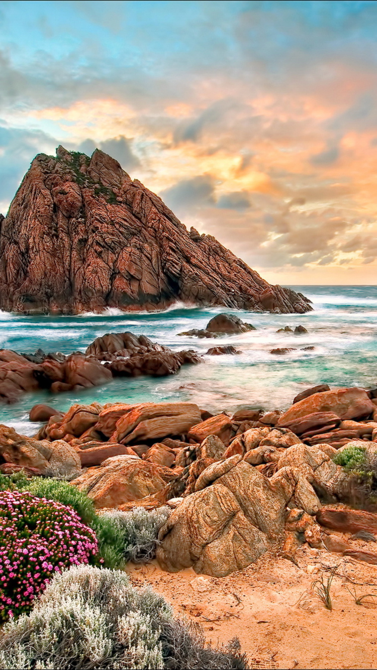 Amazing Tropical Seascape wallpaper 750x1334