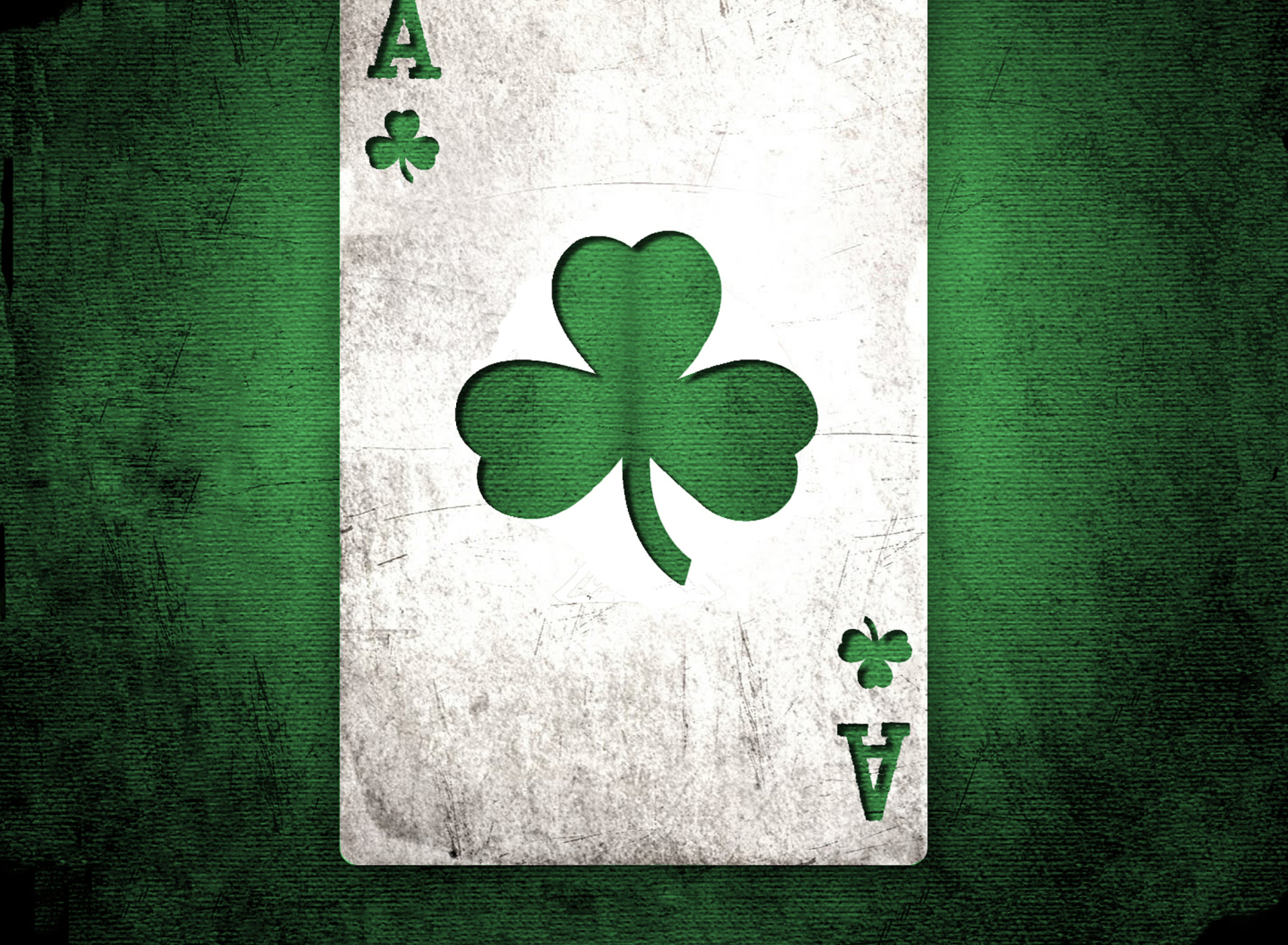 Screenshot №1 pro téma Shamrock Card Ace 1920x1408