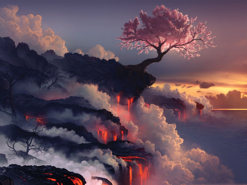 Pink Tree screenshot #1 800x600