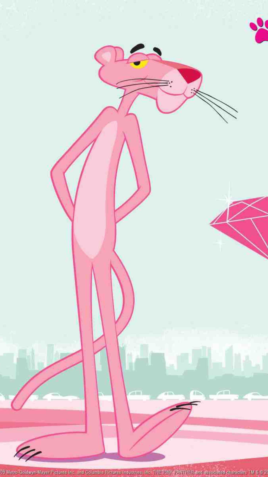 Sfondi Pink Panther 1080x1920