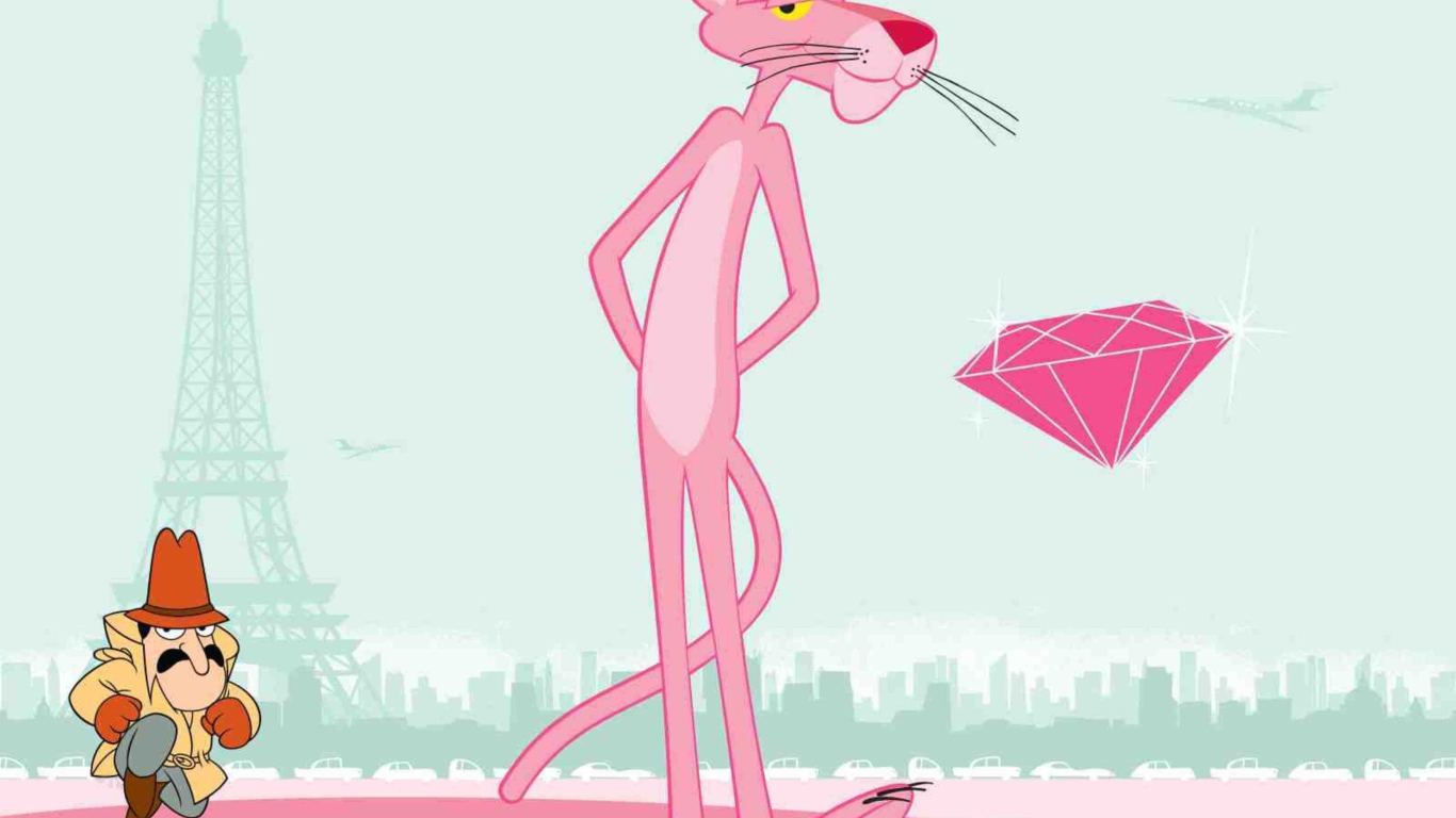 Pink Panther wallpaper 1366x768