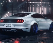 Das Ford Mustang Shelby GT350 Wallpaper 176x144