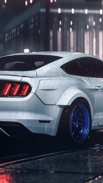 Обои Ford Mustang Shelby GT350 360x640