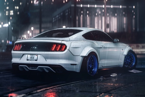 Ford Mustang Shelby GT350 wallpaper 480x320