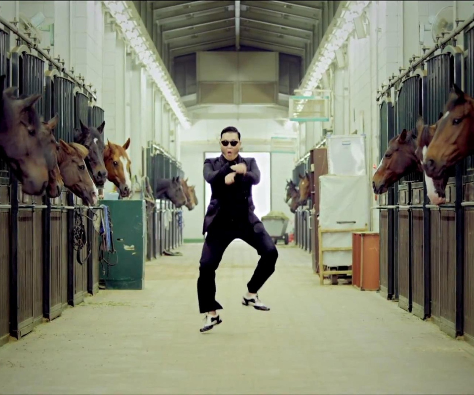 Gangnam Style Dancing wallpaper 960x800