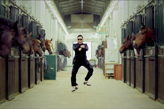 Gangnam Style Dancing Wallpaper for Android, iPhone and iPad