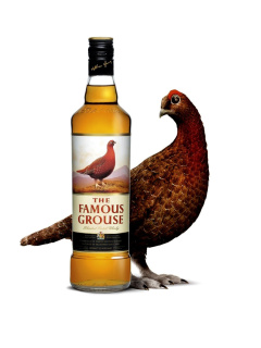 Das The Famous Grouse Scotch Whisky Wallpaper 240x320