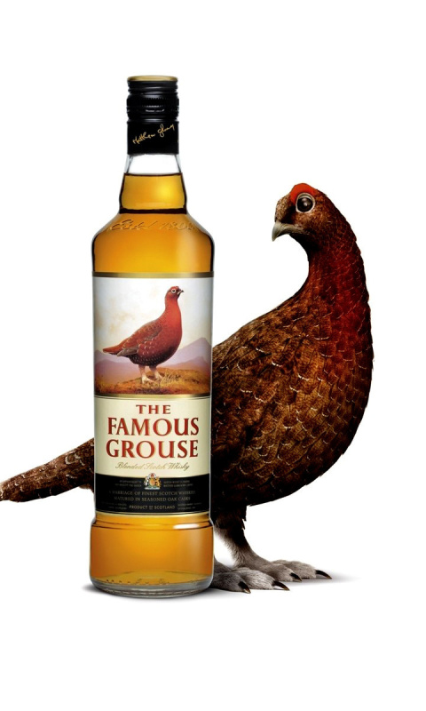 Обои The Famous Grouse Scotch Whisky 480x800