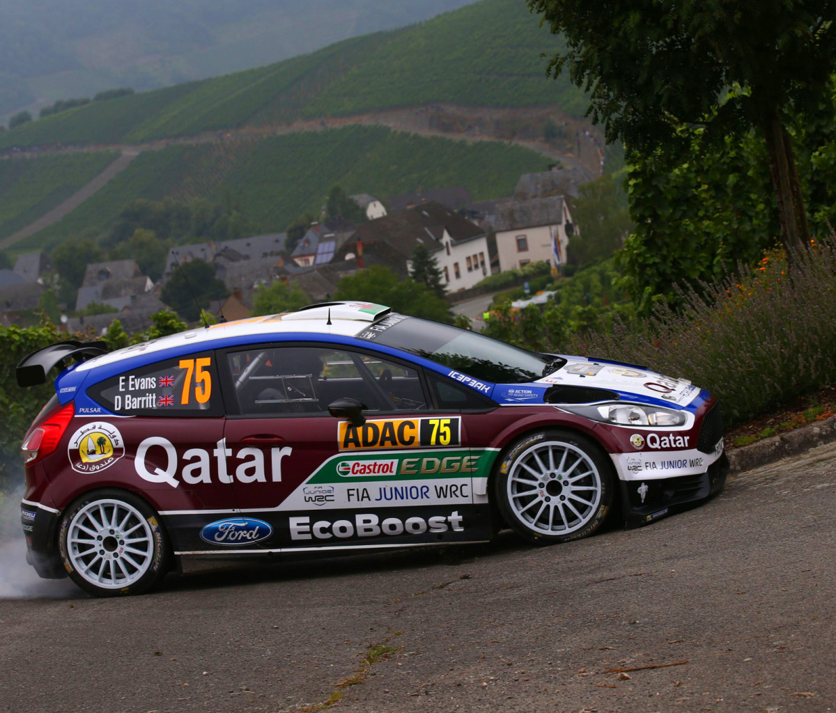 Screenshot №1 pro téma Ford Fiesta R5 WRC 1200x1024