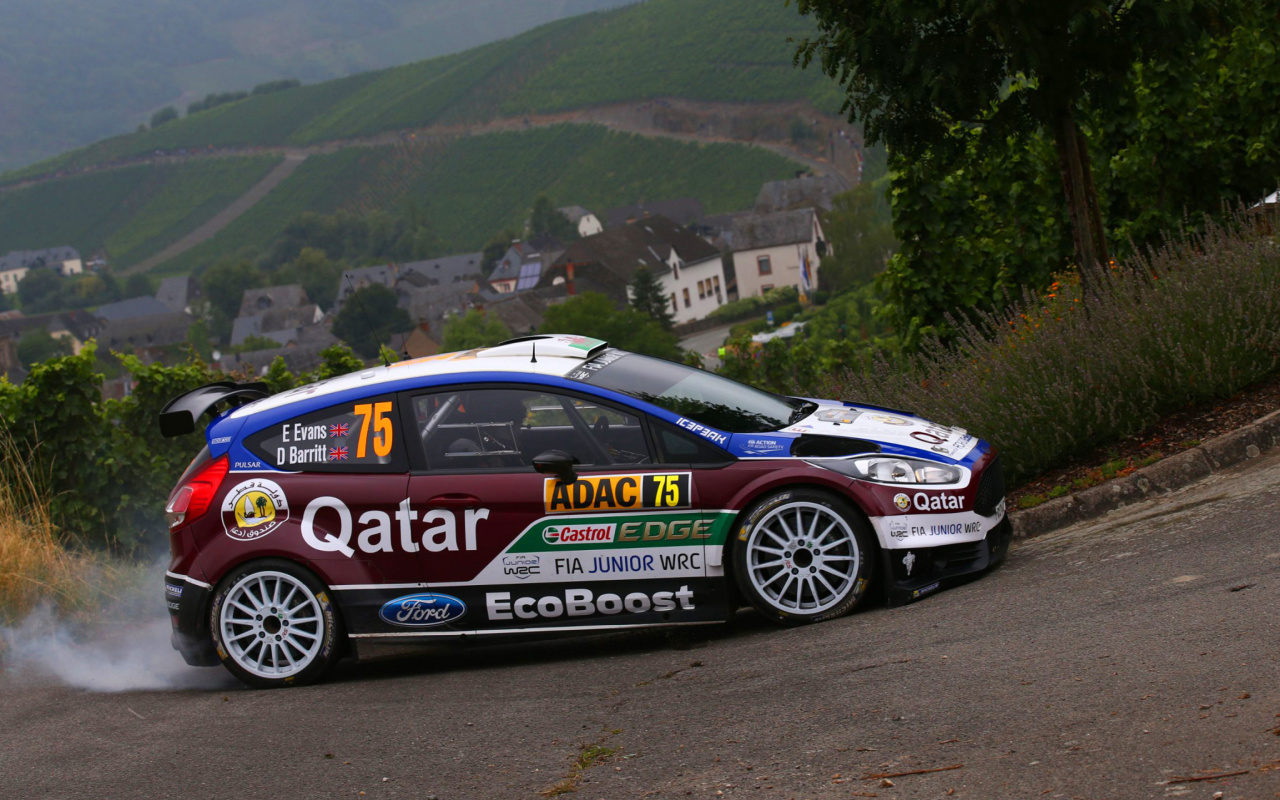 Screenshot №1 pro téma Ford Fiesta R5 WRC 1280x800