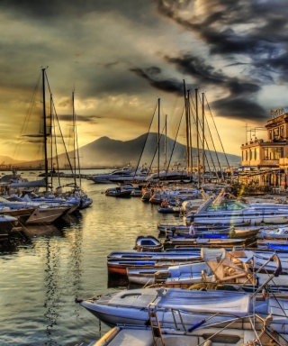 Sunrise In Naples - Obrázkek zdarma pro Nokia C1-02