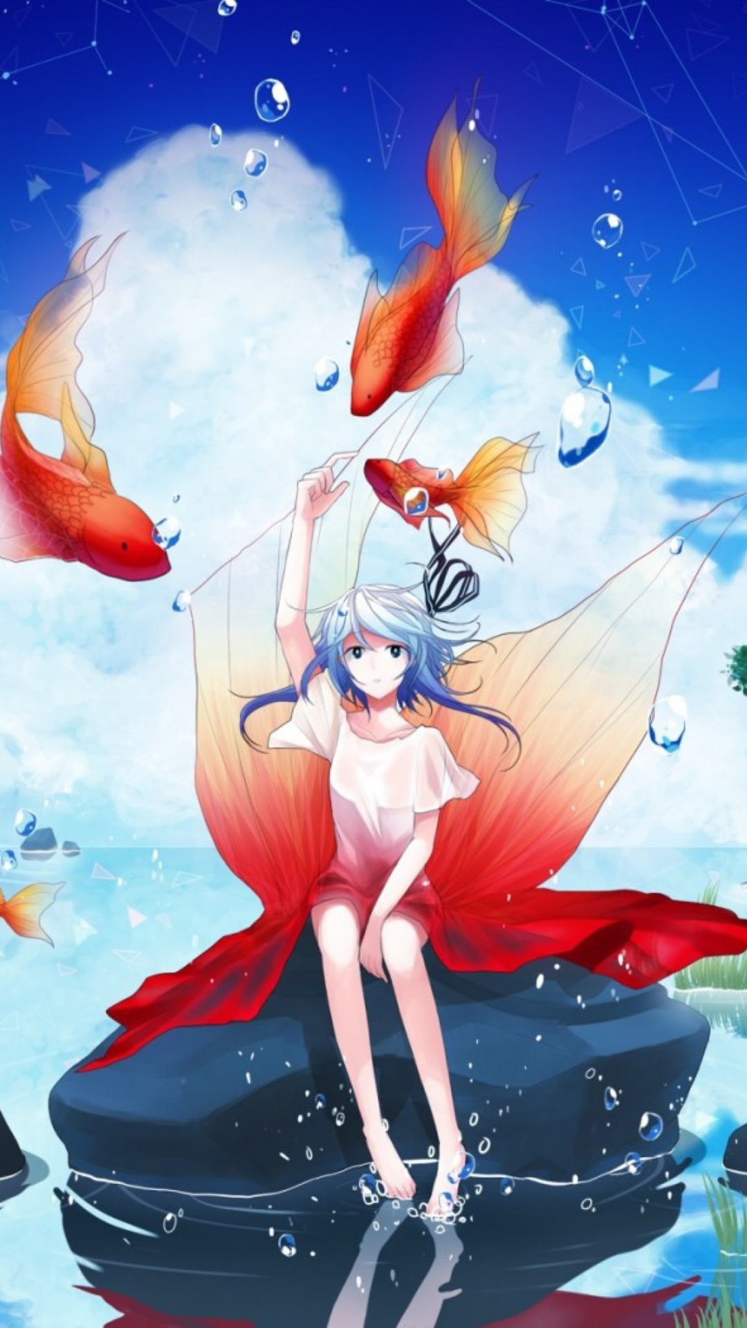Sfondi Water Fairy 1080x1920