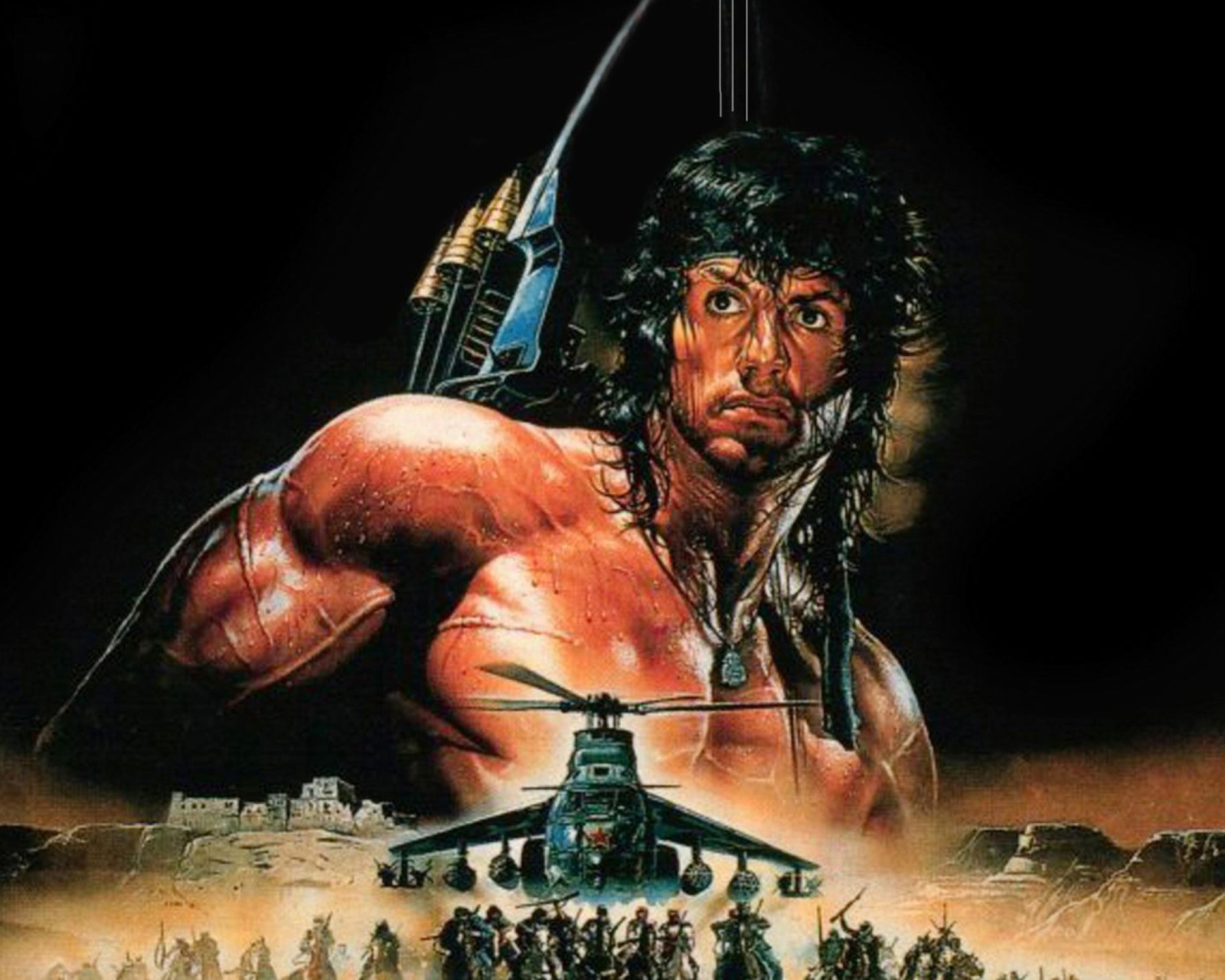 Das Rambo III Wallpaper 1600x1280