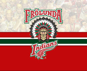 Обои Frolunda Indians Team HC 176x144