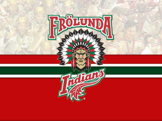 Das Frolunda Indians Team HC Wallpaper 320x240