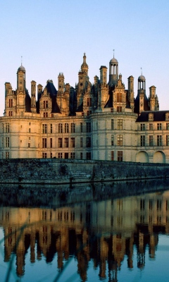 Sfondi Chateau de Chambord France 240x400