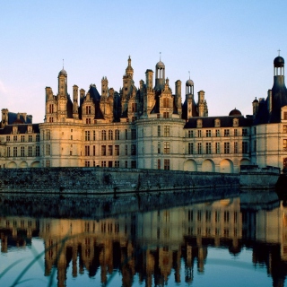 Kostenloses Chateau de Chambord France Wallpaper für iPad mini 2