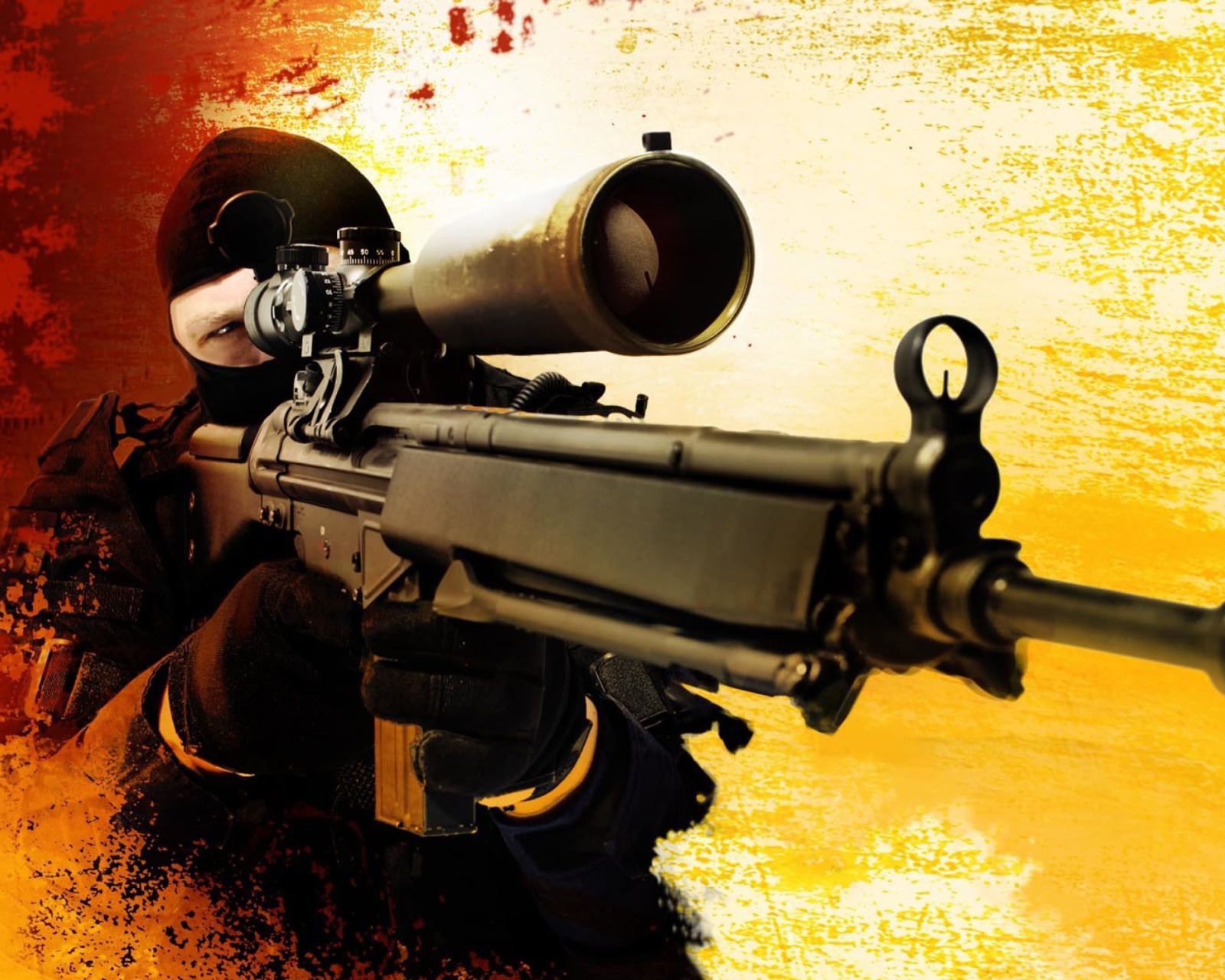 Screenshot №1 pro téma Counter Strike Swat Counter Terrorism Group 1600x1280