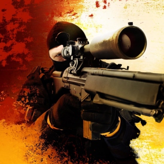 Kostenloses Counter Strike Swat Counter Terrorism Group Wallpaper für iPad