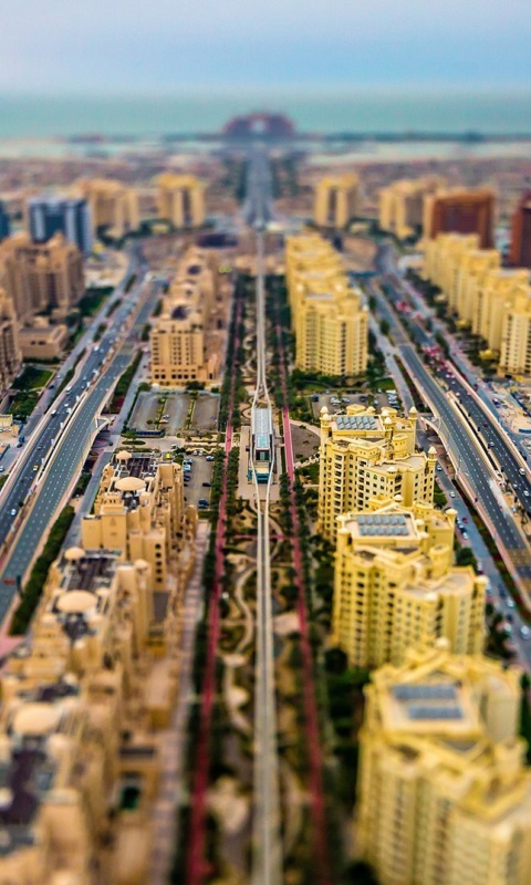 Dubai Tilt Shift screenshot #1 480x800