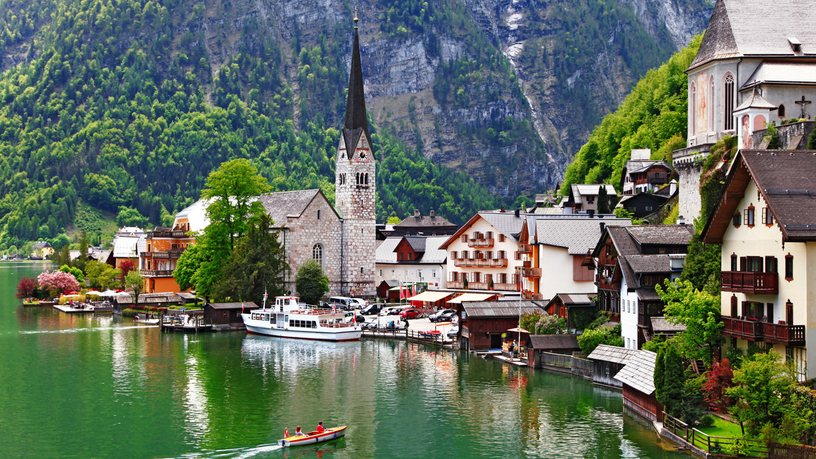 Fondo de pantalla Bad Goisern Hallstattersee 1600x900