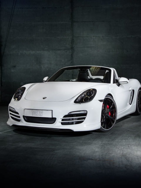 Techart Porsche Boxster wallpaper 480x640