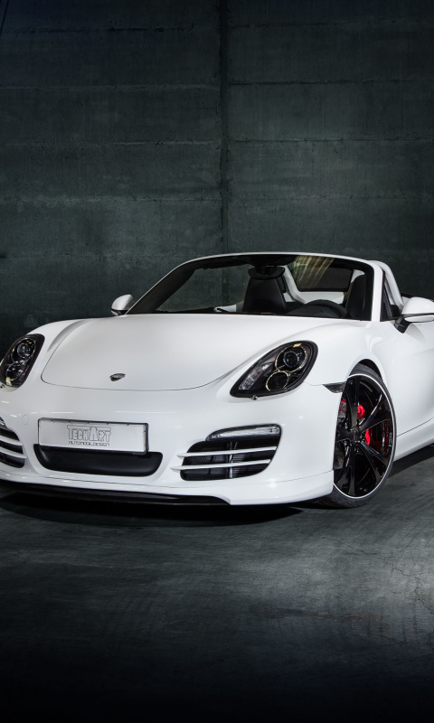 Sfondi Techart Porsche Boxster 480x800