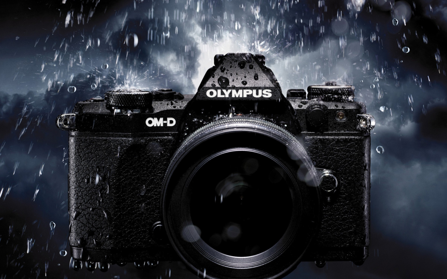 Olympus Om D wallpaper 1440x900
