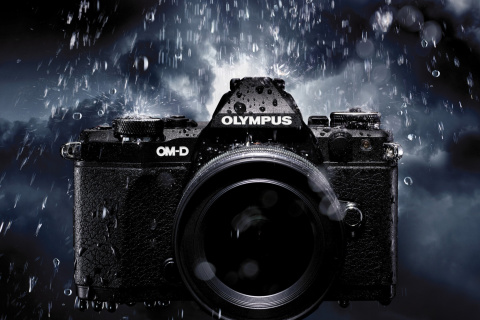 Screenshot №1 pro téma Olympus Om D 480x320