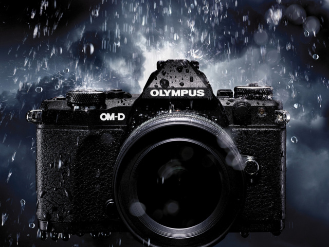 Fondo de pantalla Olympus Om D 640x480