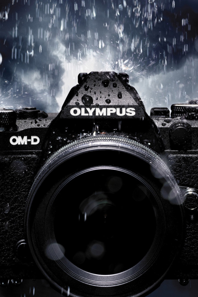 Olympus Om D wallpaper 640x960