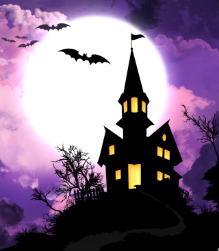 Spooky Halloween - Obrázkek zdarma pro Nokia X7