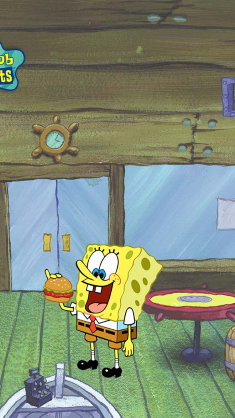 Screenshot №1 pro téma Spongebob And Crab 750x1334