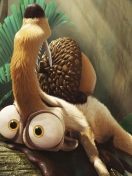 Fondo de pantalla Ice Age Scrat 132x176