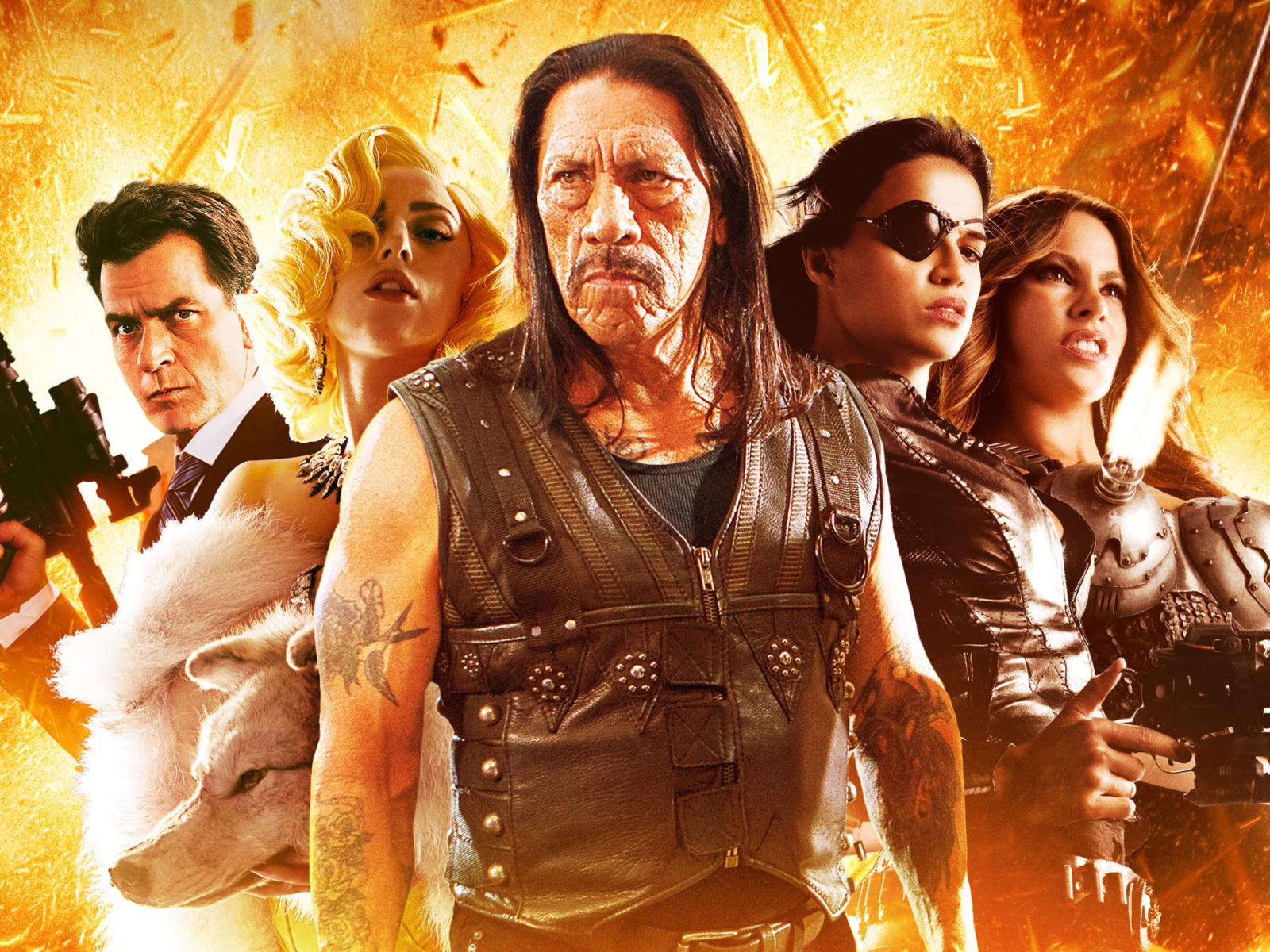 Screenshot №1 pro téma Machete Kills 2013 1600x1200