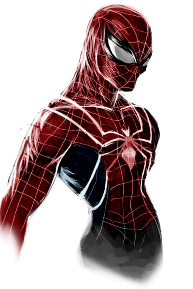 Обои Spiderman Poster 640x960