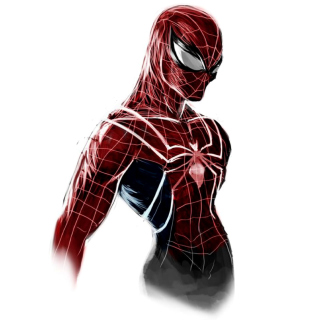 Kostenloses Spiderman Poster Wallpaper für iPad