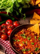 Обои Chilli Mexican Carne 132x176