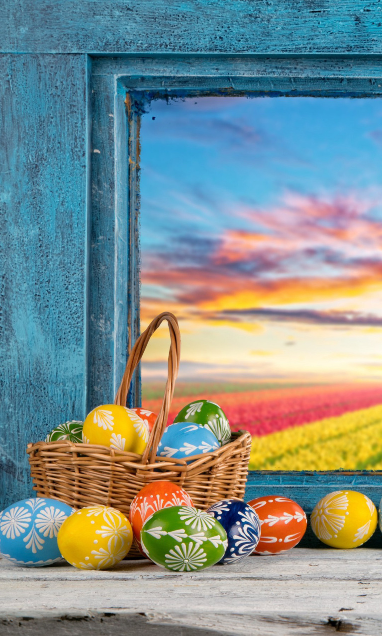 Fondo de pantalla Easter still life 768x1280