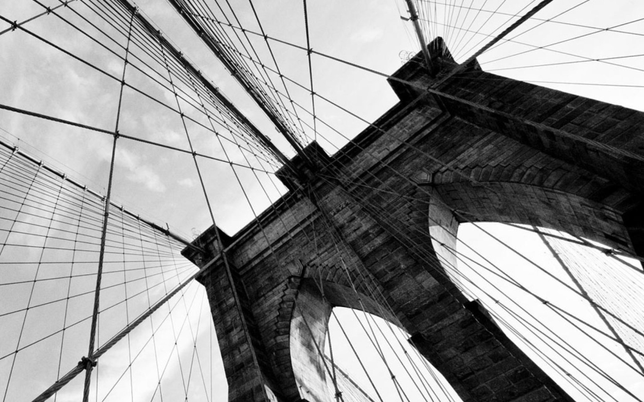 Fondo de pantalla Brooklyn Bridge 1280x800