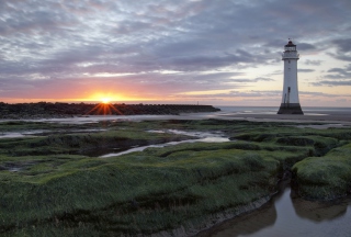 Lighthouse Landscape - Obrázkek zdarma pro Nokia XL