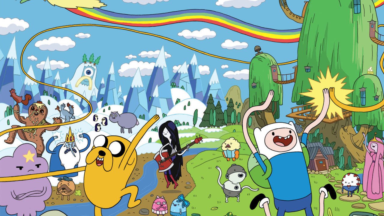 Screenshot №1 pro téma Adventure time 1280x720