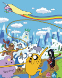 Обои Adventure time 128x160