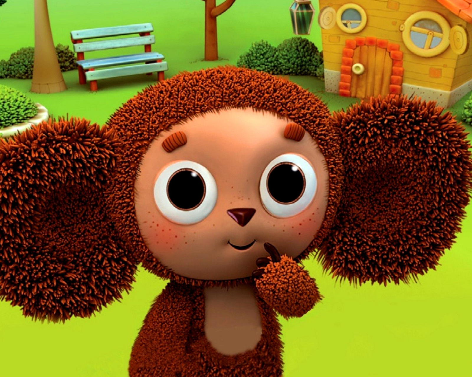 Screenshot №1 pro téma Russian cartoon Cheburashka 1600x1280