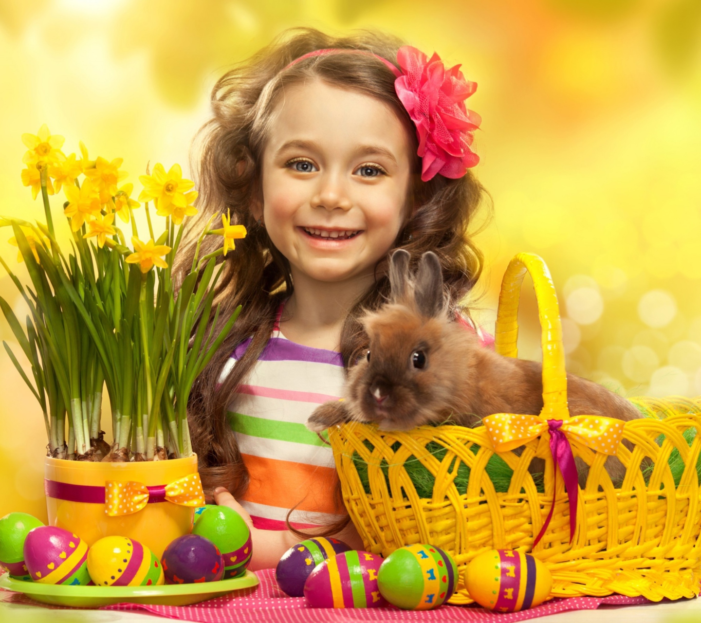 Das Easter Time Wallpaper 1440x1280