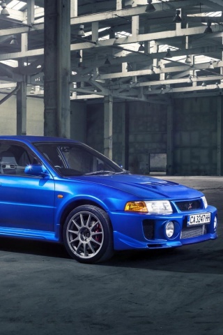 Screenshot №1 pro téma Mitsubishi Lancer Evolution 6 320x480