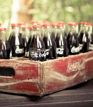 Vintage Coca-Cola Bottles - Obrázkek zdarma pro iPhone 5C