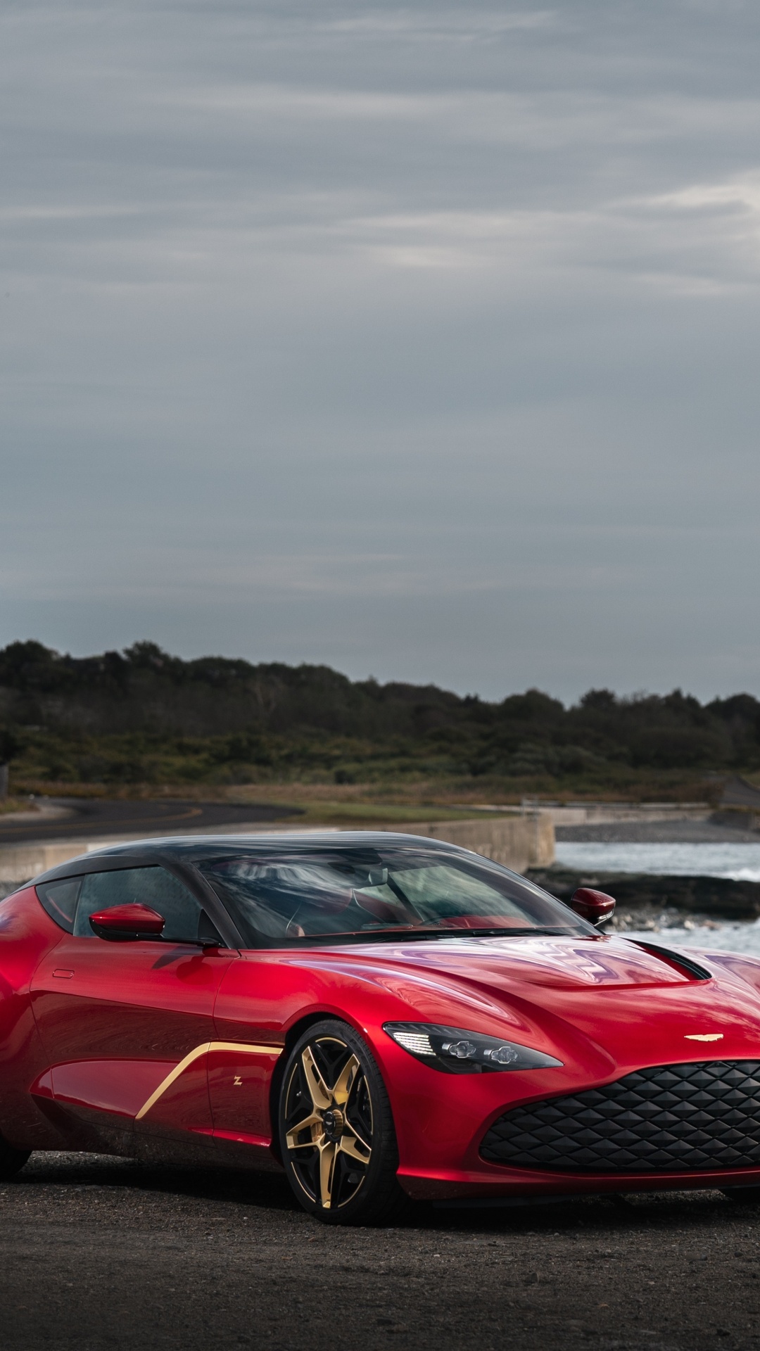 Обои Aston Martin Dbs Gt Zagato 1080x1920